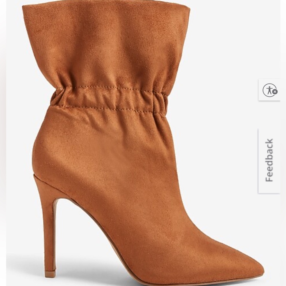 Express slouch ankle booties Size 6.5